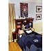American Spirit Storage Bookcase Headboard in Distressed Medium Brown Cherry Size: Full