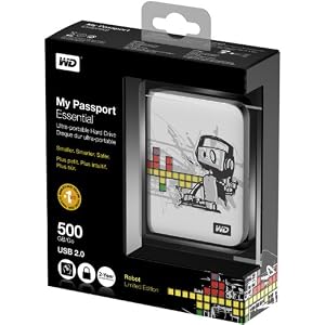 Western Digital My Passport Essential 500 GB USB 2.0 Portable External Hard Drive