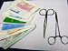 25 Student Suture Kit Absorbable Learning Variety Pack w/2 Instruments