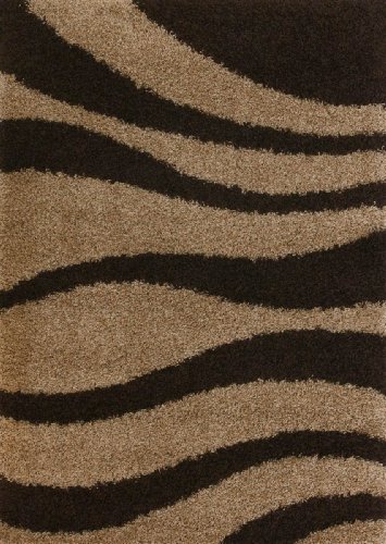 Lalee 347123971 Teppich Chillout 652 hellbraun 140 x 200 cm