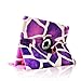 FINTIE (Graffiti) 360 Degree Stylish Rotating Magnetic Case Smart Cover With Swivel Stand For Apple iPad 4th Generation Retina Display / the new iPad 3 / iPad 2 (Wake/sleep Function)