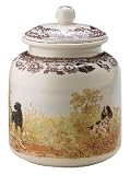 Spode Woodland Hunting Dogs Dog Treat Canister
