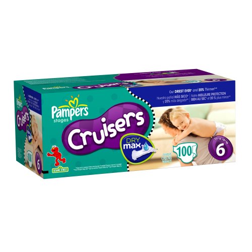 pampers cruisers dry max diapers size 6 100 count  more detail click!