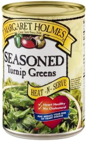Margaret Holmes Seasoned Turnip Greens 14.5 Oz (Pack of 3)