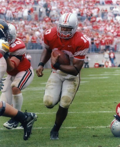 TROY SMITH OHIO STATE UNIVERSITY BUCKEYES 8X10 SPORTS ACTION PHOTO (G)