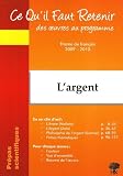 L argent : Molière-L Avare , Zola-L Argent , Simmel-Philosophie de l argent