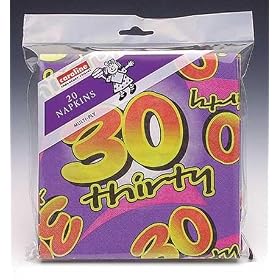 Catering Tableware | Napkins 33cm - 30th