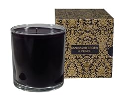 Voluspa - Makassar Ebony & Peach Candle