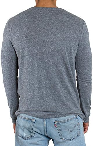 Junk Food NFL New York Jets Football Henley Men's Steel Gray Button Shirt (Adult Small)
