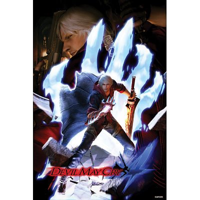Devil May Cry 4 (Nero, Dante, Hand) Video Game Poster Print - 24x36