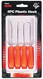 51hRbZt2TFL. SL160  5 1/2 CHROME FINISH CLAY HOOK 4 PIECE SET