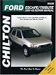 Ford Escape & Mazda Tribute: 2001 through 2003 (Chilton's Total Car Care Repair Manual)