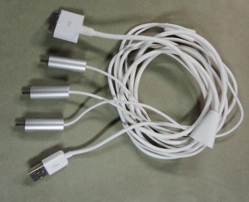 AV Kabel für Apple iPad iPod Touch