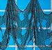 DELUXE HALLOWEEN BLACK CREEPY CLOTH - 4 Yds x 30