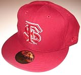 Florida State Seminloes New Era Dark Red Fitted Hat (8)