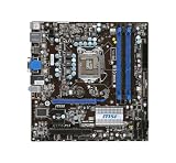 MSI LGA1156 VGA Micro ATX Motherboard H55M-P31