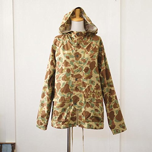 (シーエルエヌ) C.L.N カモフラージュ柄長袖ダンプマウンテンパーカー M カモフラージュ