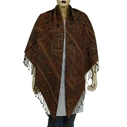 Winter Accessories Square Wool Scarves 44 x 44 inches