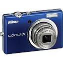Nikon Coolpix S570 12MP Digital Camera with 5x Wide Angle Electronic Vibration Reduction (VR) Zoom and 2.7-Inch LCD (Blue)
