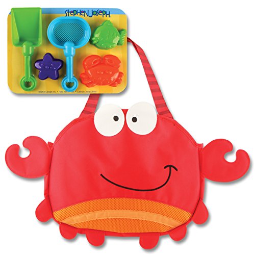 Stephen Joseph Crab Beach Tote