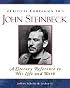Critical Companion To John Steinbeck: A Literary Reference To His Life And Work (Critical Companion)