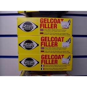 Gelcoat Filler - Plastic Padding 165gm Tube