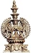 Tara Buddha Brass Statue Sculpture 9 x 6.5 inches (mst297)