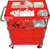 ＴＲＵＳＣＯ　フェニックスワゴン　棚板　６００Ｘ４００　Ｒ色　4882300 PEW64TR