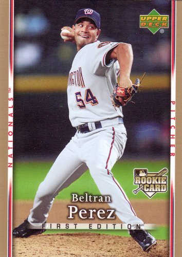 2007 Upper Deck First Edition 49 Beltran Perez (Baseball Cards) NM - Near Mint or Better