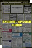 California State and Federal English & Spanish Combo Labor Law Poster - 2010