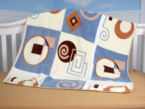 New Boutique Ultra Soft Fleece Morden print Baby Blankets FREE SHIPPING! product image