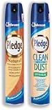 Pledge Professional Furniture Polish Aerosol Spray Natural 400ml Ref Y04404 [Pack 2]