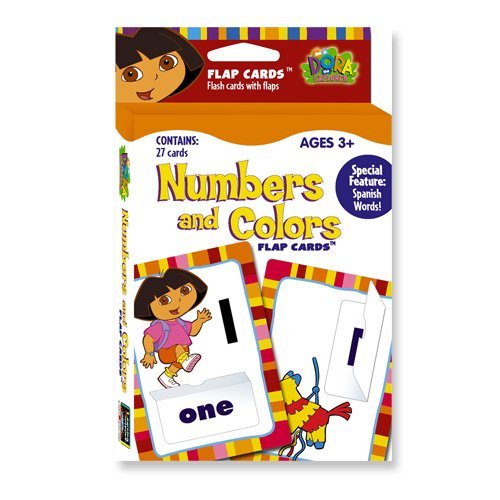 Dora the Explorer Numbers and Colors Flap Cards - Buy Dora the Explorer Numbers and Colors Flap Cards - Purchase Dora the Explorer Numbers and Colors Flap Cards (Party Supplies, Toys & Games,Categories,Party Supplies,Party Games & Crafts)