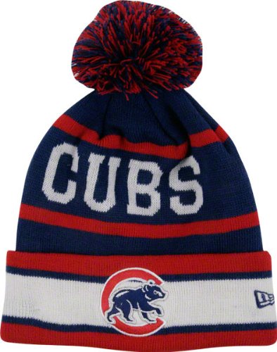 Chicago Cubs Youth Royal Jr. New Era The Original II Cuffed Knit Hat
