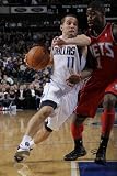 New Jersey Nets v Dallas Mavericks: Jose Juan Barea and Terrance Williams Photographic Poster Print by Danny Bollinger, 16x24