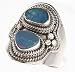 925 Sterling Silver GENUINE FIRE OPAL Ring, Size 7.25, 7.87g