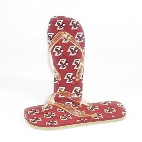 Boston College Eagles Printed Flip Flops