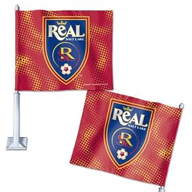 Real Salt Lake Car Flag