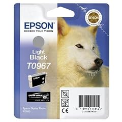Epson T0967 UltraChrome Tintenpatrone light schwarz