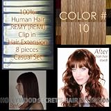 16-18 inches Clip in REMY Straight