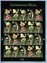 2001 CARNIVOROUS PLANTS #3531a Pane of 20 x34 cents US Postage Stamps