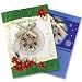  Christmas Cards - Ribbons & Bells - Set of 2