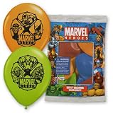  : Marvel Super Hero Balloons - Package of 6