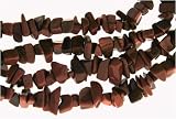 36 inch Endless Chip Necklace (approx. 5-8mm) - Rutilated Quartz