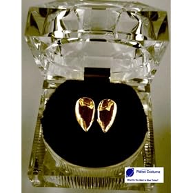 Small 14k Gold Vampire Fangs