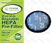 2 Dyson DC17 Lifetime Washable & Reusable HEPA Filters, Replaces Dyson Part # 911236-01, 91123601