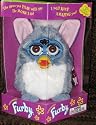 Furby Model 70-800 Blue/Gray with White Belly Electronic Furbie