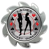 Shadow Spinners Ladies Poker Card Cover Protector