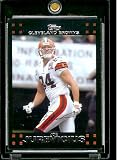 2007 Topps #133 Joe Jurevicius Cleveland Browns Football Card - Mint Condition - Shipped In Protective Display Case !