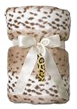 Max Daniel Designs Throw Blanket - Snow Leopard
